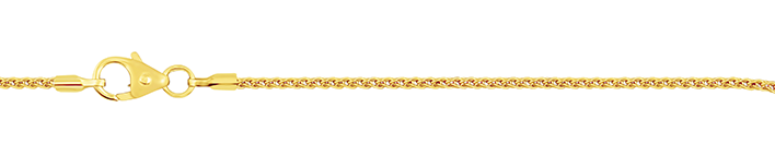 Bracelet Wheat chain 1.3mm