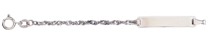 Id-Armband Singapur 2.4mm