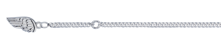 Ankle chain Curb chain 2.1mm