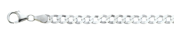 Necklace Curb Chain 4.5mm