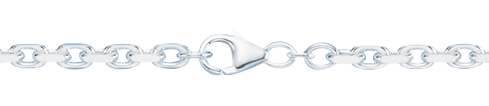 Armband Anker diamantiert 4mm