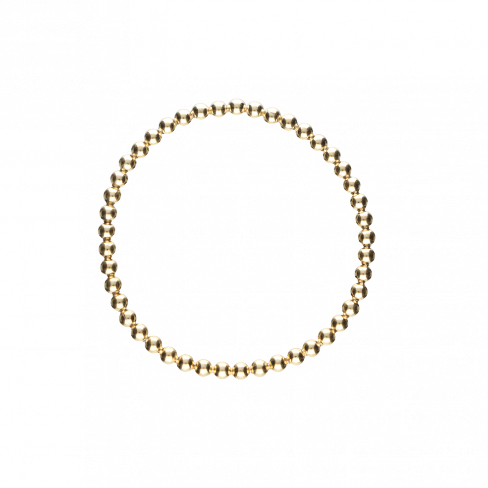 Armreif flexible Kugelkette 4mm