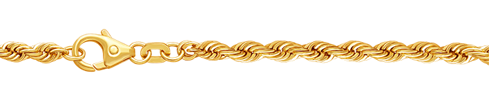 Necklace Rope chain hollow 3.3mm