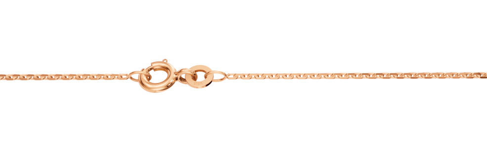 Necklace Anchor diamond cut 1.15mm