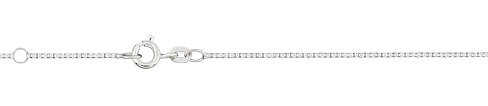 Collier mit Zwischenöse Venezia 0.9mm