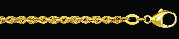Necklace Rope chain solid 2.8mm