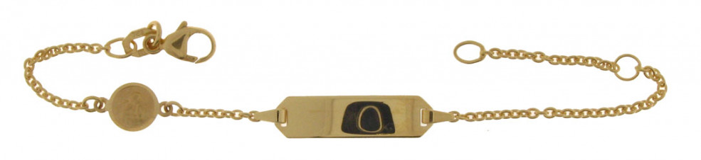 Id-Armband Anker rund