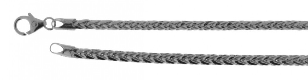 Bracelet Wheat chain hollow chain width 2.7mm