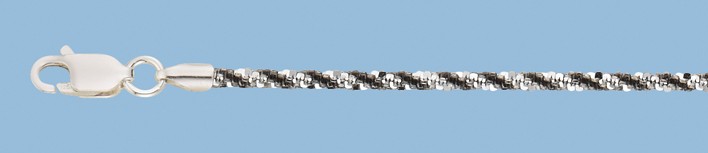 Bracelet Criss-cross-chain 2.1mm