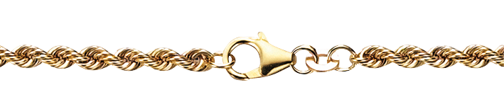 Collier Kordel hohl 3.3mm