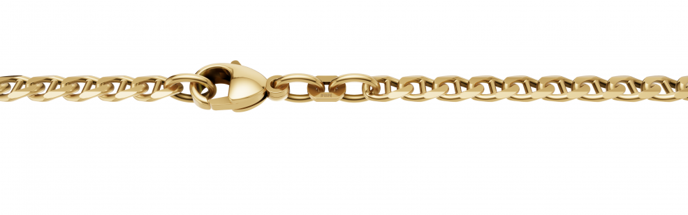 Necklace Curb trace chain 4mm