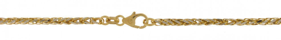 Collier Zopf hohl 2.1mm