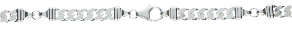 Necklace Curb chain 6.9mm