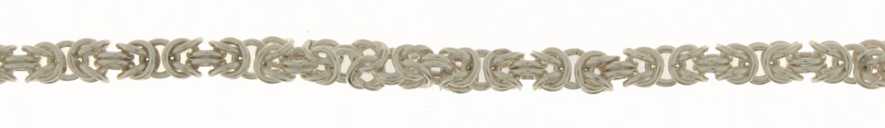 Necklace Byzantine chain 4mm