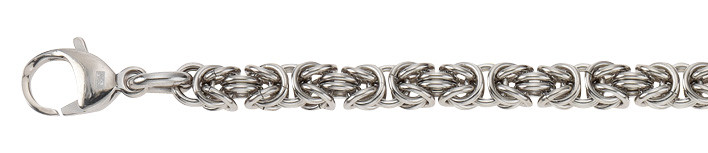 Bracelet Byzantine chain 6mm
