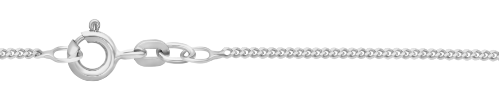 Necklace incl.loop Curb chain 1.4mm