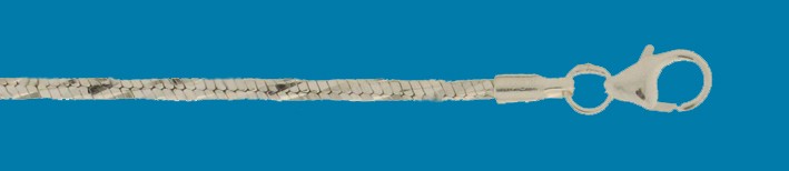 Bracelet Snake diamond cut chain width 1.8mm
