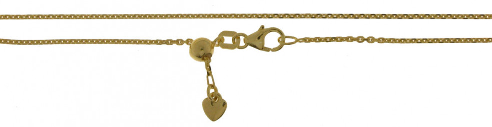 Collier Anker diamantiert 1.3mm