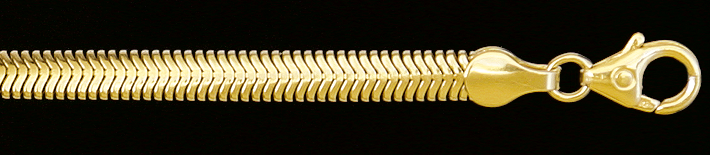 Necklace Snake chain oval 4.2mm