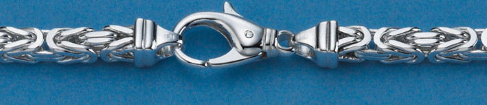 Bracelet Byzantine chain 6mm