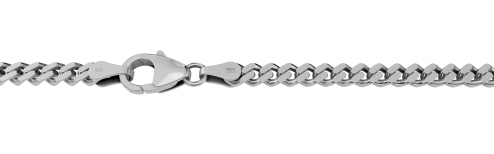 Necklace Curb chain 3.3mm