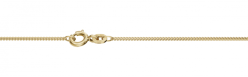 Necklace Curb chain 1.1mm