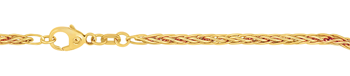 Bracelet Wheat chain hollow 2.1mm