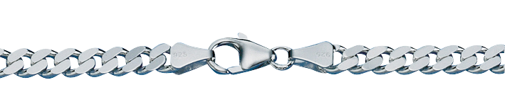Necklace Curb chain 5.4mm