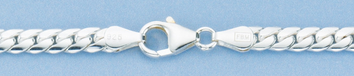 Bracelet Curb chain oval 5mm