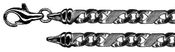 Collier Dollar-Kette 3.7mm