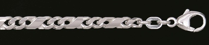 Armband Dollar-Kette 3.7mm