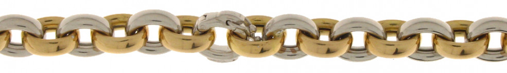 Bracelet Belcher chain hollow 8.2mm