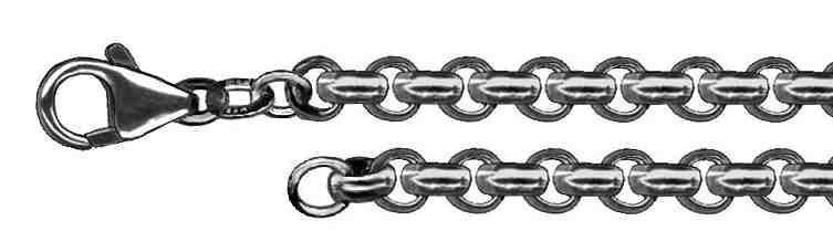 Bracelet Belcher chain hollow 5.1mm