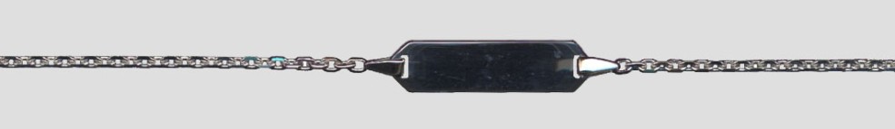 Id-Armband Anker diamantiert