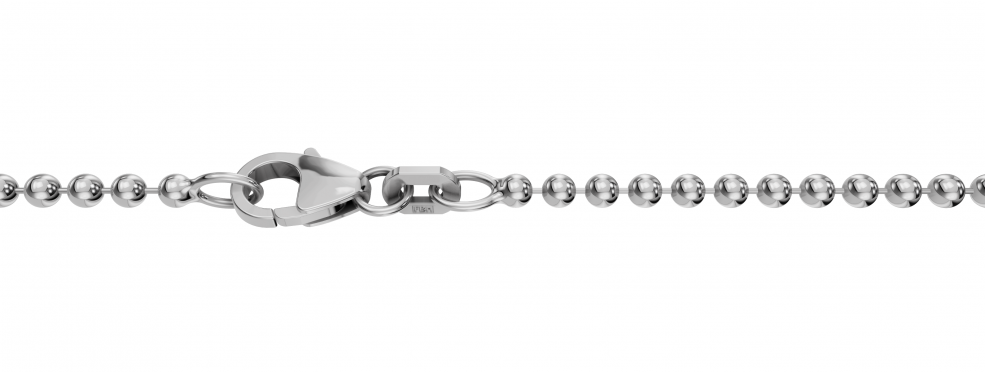 Collier Kugelkette 2mm