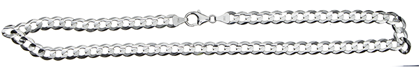 Necklace Curb Chain 7.7mm