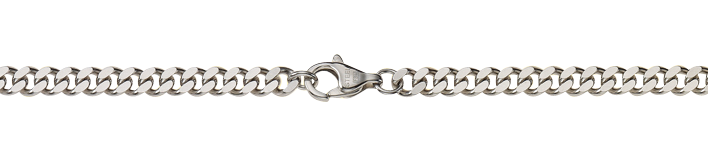 Necklace Curb chain 4.1mm