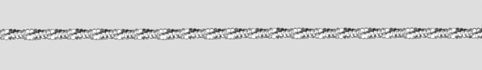 Necklet Criss-cross-chain chain width 1.8mm