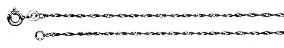 Necklace Singapore 1mm