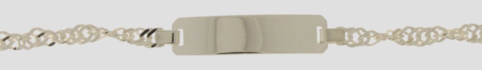 Id-Armband Singapur 3.4mm