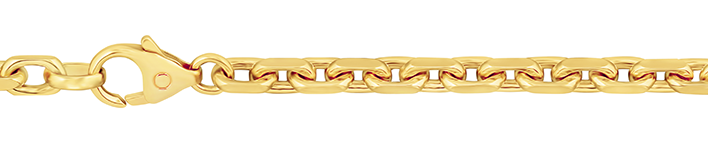 Armband Anker diamantiert 4mm