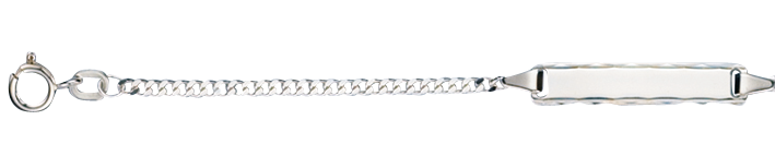 Id-Bracelet Curb chain 2.1mm