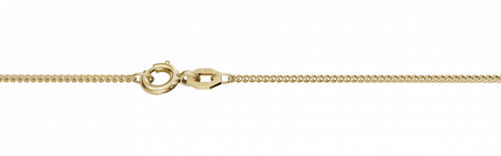 Necklace Curb chain 1.2mm
