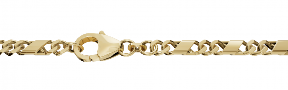 Collier Dollar-Kette 3.7mm