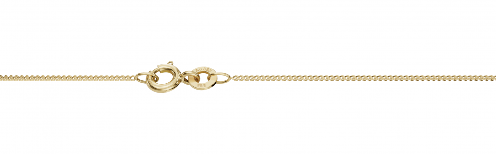 Necklace Curb chain 0.8mm