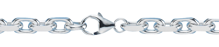 Bracelet Anchor diamond cut 6.5mm