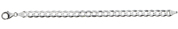 Bracelet Curb Chain chain width 7.7mm