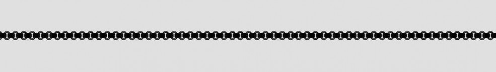 Ankle chain Box chain 1.4mm