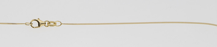 Necklace Curb chain 0.8mm