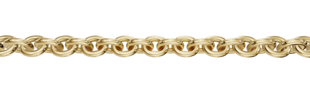 Necklace incl.loop Anchor round 2mm